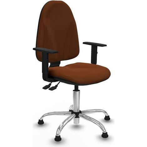 piqueras-y-crespo Algarra AS chaise bureau marron confort (1/3)