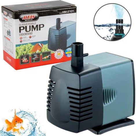 TrAdE Shop Traesio - Pompa Acqua Per Acquario Interno Sommergibile Jeneca Hm-2101 12w 600l/h - (1/3)