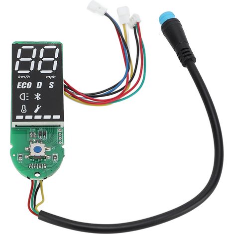 Carte électronique pour trottinette électrique Xiaomi MIJIA M365 verte, avec interrupteur d'écran et accessoires améliorés. (1/5)