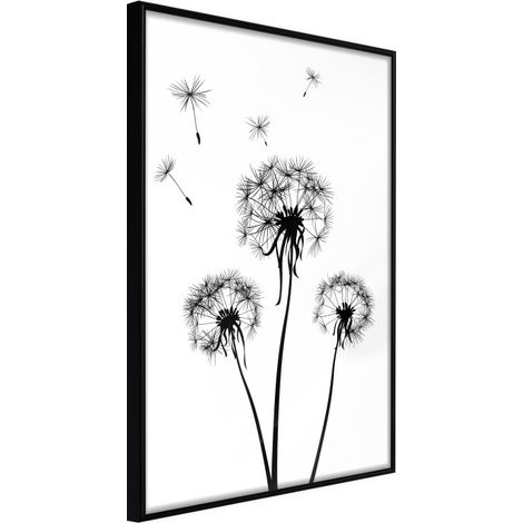 Affiche Murale Encadrée "End of Summer" 30 x 42 cm Noir