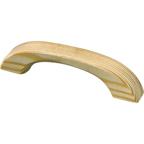 Hettich Möbelgriff Kiefer 17,0 x 119,0 x 28,0 mm - 1 Stück Möbelgriffe