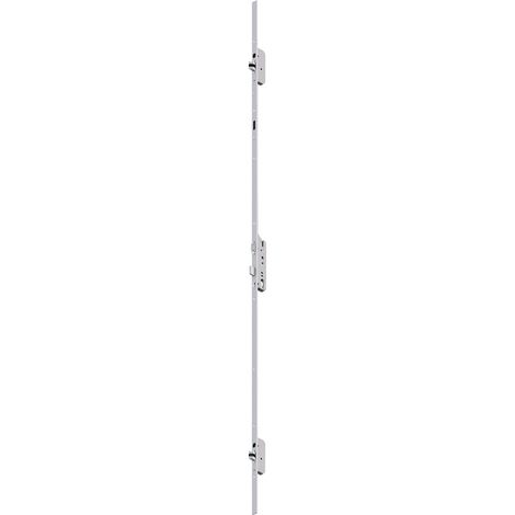 Mehrfachverriegelung autosafe 833P Automatik Fallenriegel E PZ20/65/92/9 mm Flachstulp silber DIN links / rechts