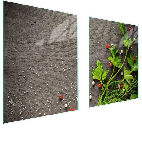 GLASSCHUTZPLATTE FÜR HERD 85x52 PEPPER (1/5)