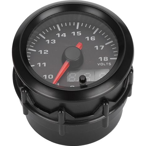 Kit de conversion pour voltmètre automobile de 52 mm (2 pouces) avec affichage numérique LED 7 couleurs (1/5)