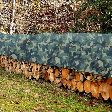 1 Bâche Imperméable, Œillets Inoxydables, Polyéthylène 100g/m², Résistante UV, Extérieur 1,5x6 m