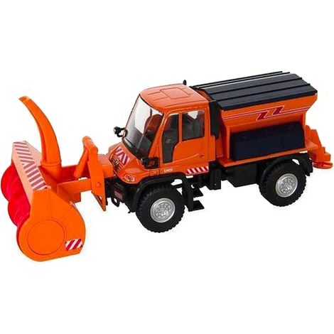 Spalaneve "Ski Lift" Unimog color Arancione per villaggio Natalizio
