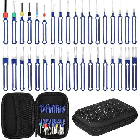 Kit d'outils de retrait de bornes 36 pièces : extracteur de broches, éjecteur de bornes, connecteur de fil électrique (1/5)