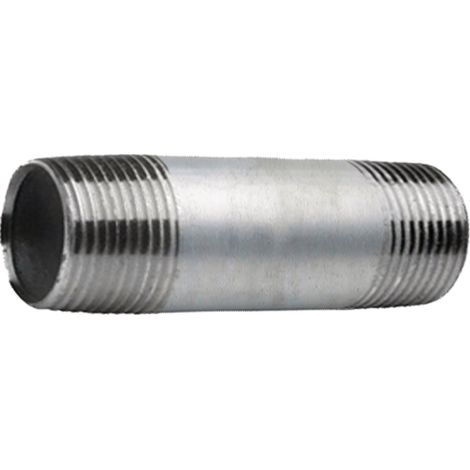 Raccord de tuyau galvanisé 1 1/2 pouce (250 mm)