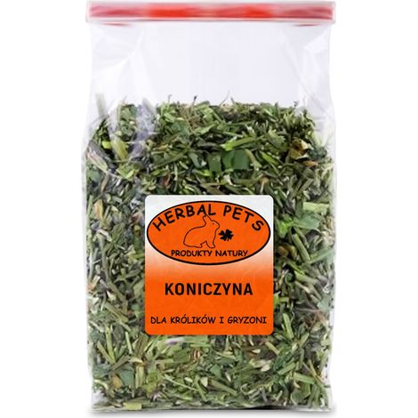 Trifoglio essiccato 80 g, erbe naturali per conigli e roditori, supporto alimentare. (1/2)