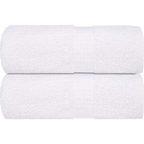 Gants de toilette FROGN, lot de 2, blancs, 15 x 21 cm, 360 g/m² (1/5)