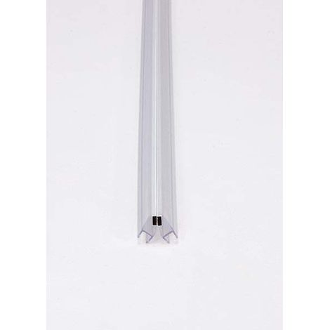 Joint de douche magnétique RIC1093 – 45° pour boîte d'angle 4 portes – Joint d'étanchéité pour paroi de douche – Matériau durable – Samo