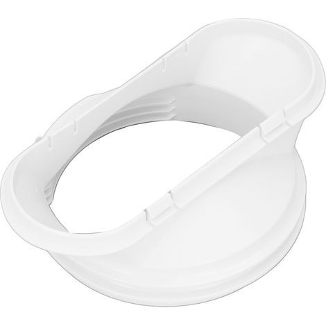 Fensteradapter für Klimaanlagen, Flachmund-Abluftschlauchverbinder für 5,9-Zoll- und 5-Zoll-Rohre, Zubehör für mobile Klimaanlagen (1/5)