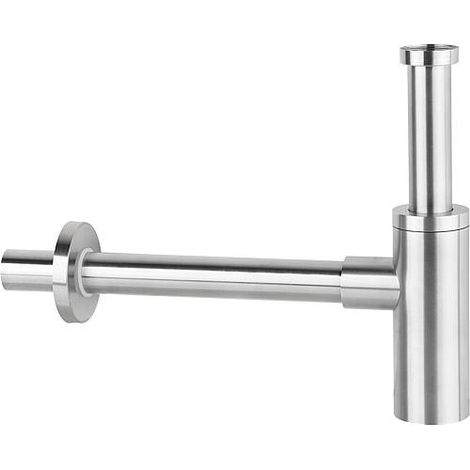 Siphon Design DN32 (11/4"), inox mat