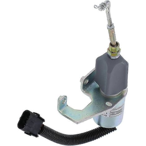 Kraftstoffabsperrventil für Baggermotor, elektrisches Flammendurchschlagsicherungszubehör TOSD03038DC24V (1/5)