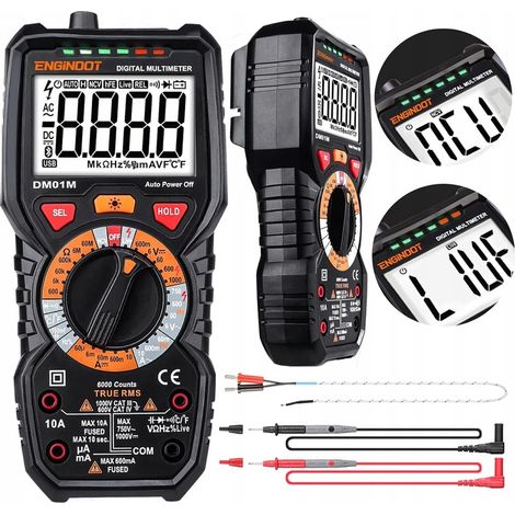 Engindot DM01M NCV LCD Digitales Strommessgerät Multimeter