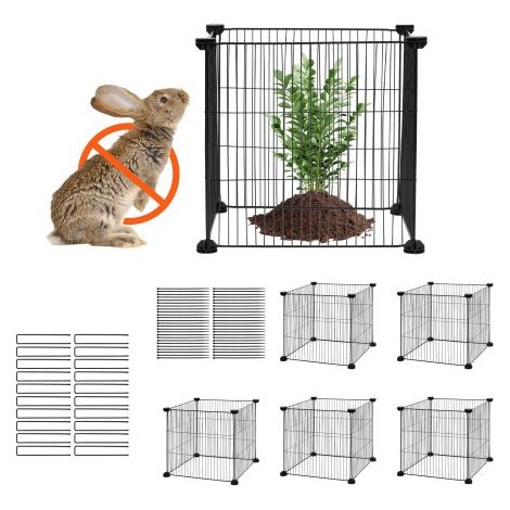 Cage à plantes contre animaux - lot de 5 grillage de protection (1/5)
