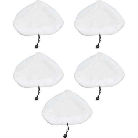 Ersatz-Wischmopppads, hohe Wasseraufnahmefähigkeit, kompatibel mit Steamboy X5, H20, S302, S001 (1/5)