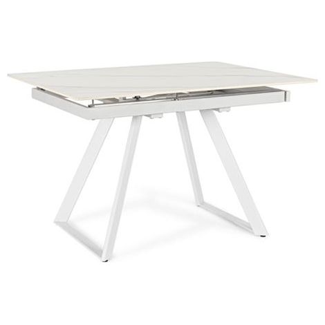 BIZZOTTO Tavolo Allungabile Reeta Bianco 120 - 180 x 90 Cm (1/5)