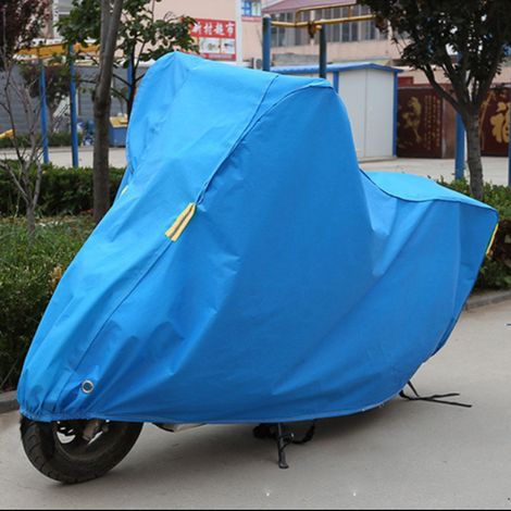 Housse de protection à vêtements anti poussière M(1.5M-1.85M) en PVA Bleu