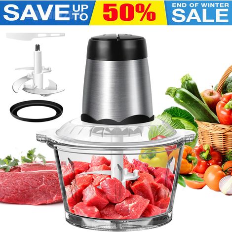 Electric Meat Grinder Sausage Maker Mincer Food Fruit Mincing Machine Processor (1/5)