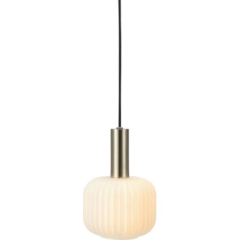 Markslojd SOBER Plafonnier Small 1 Globe Light Acier, Blanc (1/3)