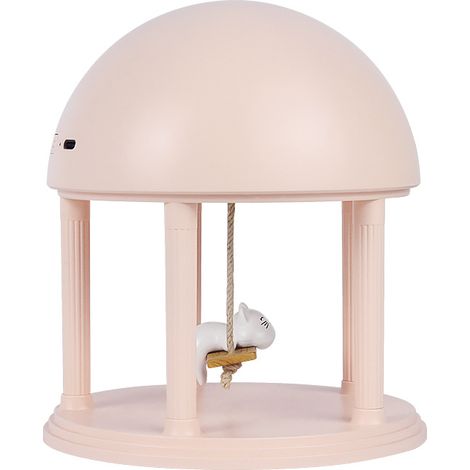 Veilleuse avec haut-parleur Bluetooth et projecteur ciel étoilé rose style boîte à musique 4,2 W pour chambre à coucher (1/5)