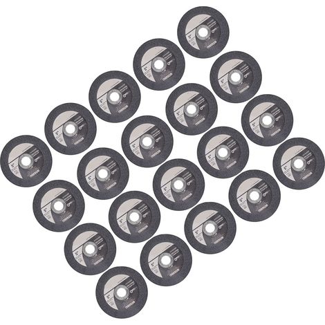 20 Trennscheiben für Winkelschleifer, sehr dünn, für Metall und Edelstahl, Außendurchmesser 125 mm, Innendurchmesser 22 mm (1/5)