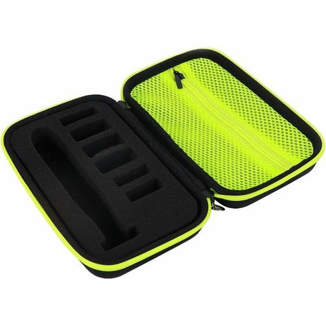 Étui pour Philips OneBlade - Étui de Voyage Rigide Housse Cas pour Philips Sac de Rangement Porte-rasoir Antichoc EVA Coque pour QP2520,QP2530,QP2590,QP2570,QP2620,QP2630 (1/4)
