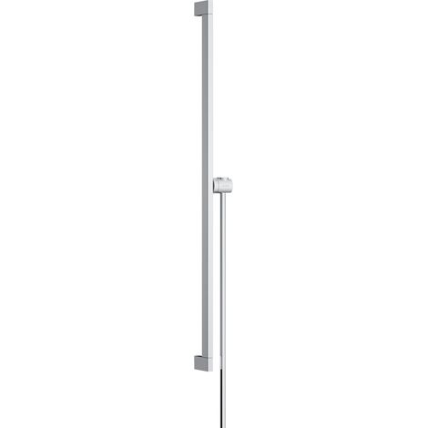 hansgrohe Unica barre de douche E PURO, 90 cm avec support de