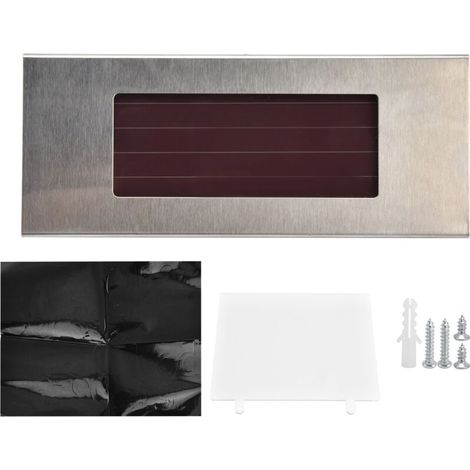 Illuminated House Number, Easy to Use, Energy-Saving Stainless Steel - ABS Solar Powered Illuminated House Numbers for Communities, Villas, and Farms (1/5)