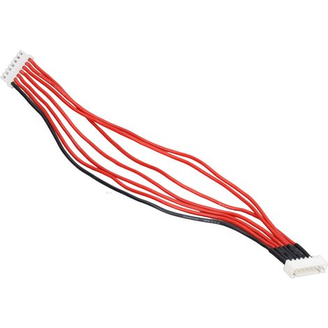 Câble adaptateur pour batterie 6S 20AWG KST 022, haute flexibilité, résistant à la corrosion, rallonge avec prise d'équilibrage 6S (1/5)