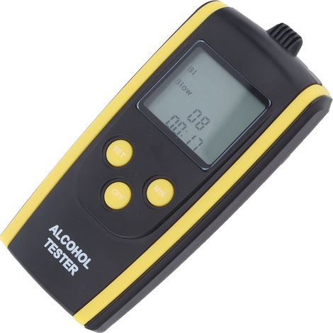 Éthylotest portable et rechargeable, sans contact, haute précision, adapté à une conduite en toute sécurité. (1/5)