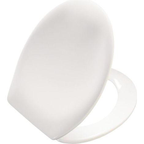 Pressalit Scandinavia WC siège 75000UN3999 blanc, acier inoxydable (1/3)