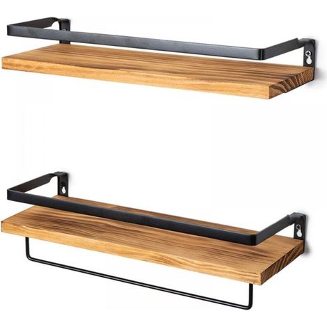 Ce support de rangement de cuisine, mesurant 40 x 15 cm, est parfait pour un usage familial quotidien et peut contenir des épices, des conserves, des bouteilles et des ustensiles de cuisine. (1/5)