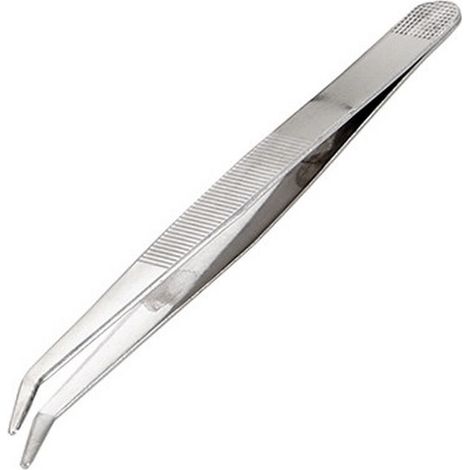 PINCE DE PRÉCISION POINTE COURBÉE 120 MM