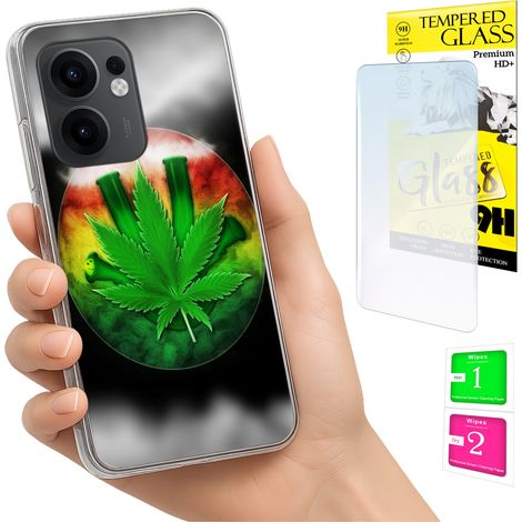 Schutzhülle für Oppo Reno 13F 5G / 13 FS 5G (Gehäuse, Rückseite + Glas) (1/5)