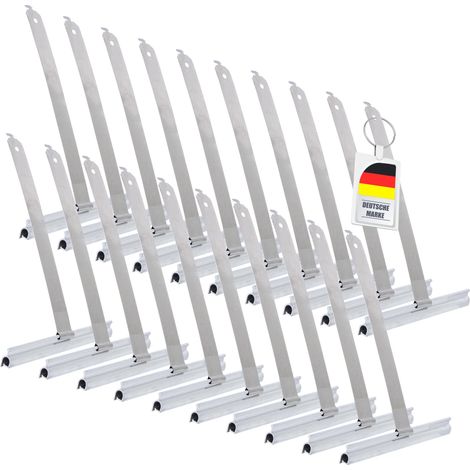 20x Maxi Rolladen Aufhängefeder Rollladen Stahlband-Aufhänger Federn (1/4)