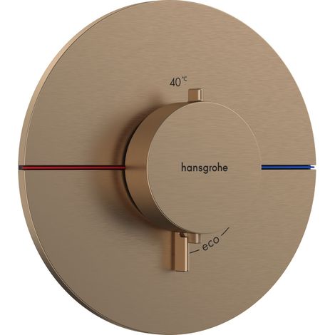 Hansgrohe ShowerSelect Comfort - Unterputz-Thermostatarmatur, Bronze gebürstet 15559140
