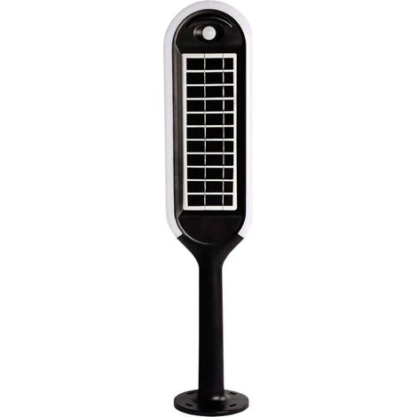 V-TAC VT-945 Lampada LED da giardino 5W 4000K fissaggio a terra 2IN1 autoalimentato con pannello solare e sensore 70cm IP65 - sku 6665 (1/5)