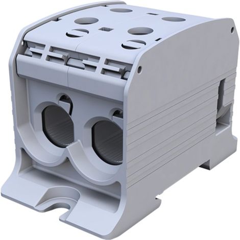 Conector de carril roscado STB 95-2 Al/Cu 87520 SIMBLOCK, gris (1/4)