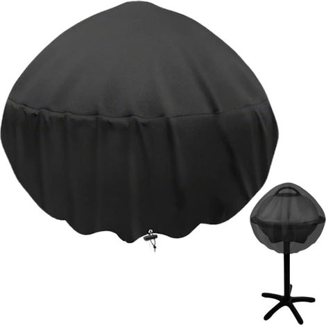 Grill-Abdeckung fur drauen 49 x 49 cm, wetterfeste Schutzhulle fur kleinen runden Grill (1/3)