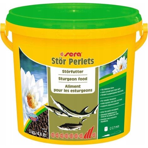 Sera Sturgeon Alimento equilibrado para esturiones 2 kg