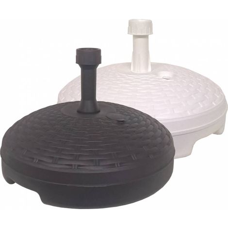 6PZ BASE OMBRELLONE PVC RATTAN DIAMETRO.45 TUBO DIAMETRO.35 COLORI ASSORTITI