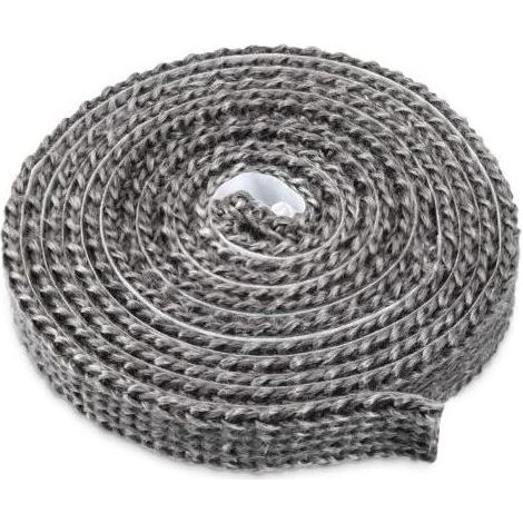 Bande d'étanchéité autoadhésive haute température – Résistante jusqu'à 550°C – Dimensions 3mm x 20mm x 3m – Pour poêles à bois et chaudières (1/5)