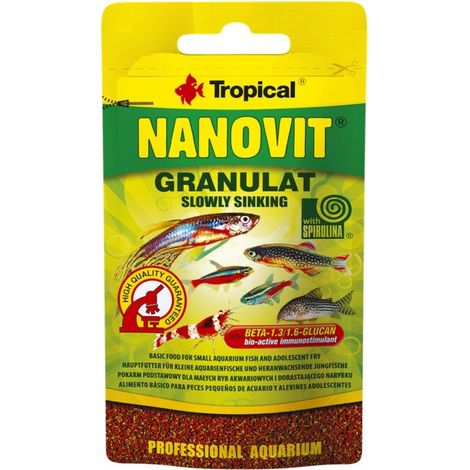 Tropisches Nanovit-Granulat 10G