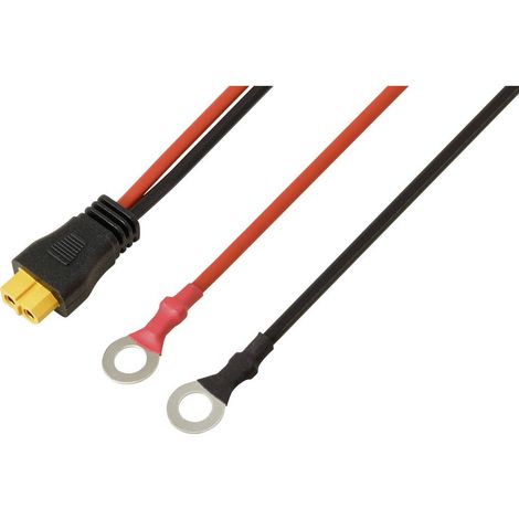 Cosse à œillet pour câble de raccordement XT60 1 M. TC-13619320 noir, rouge TRU COMPONENTS Contenu: 1 pc(s) (1/3)