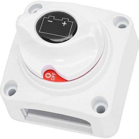 Interrupteur de déconnexion de batterie marine 8-50V, coupure de courant pour voitures, SUV, camping-car, bateaux (1/5)