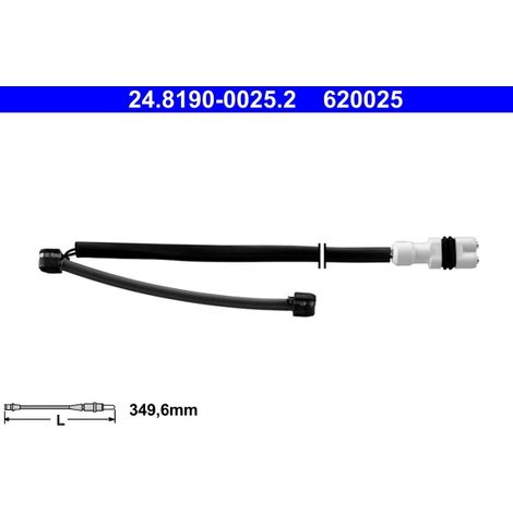 Contact d'avertissement, usure des plaquettes de frein ATE 24.8190-0025.2