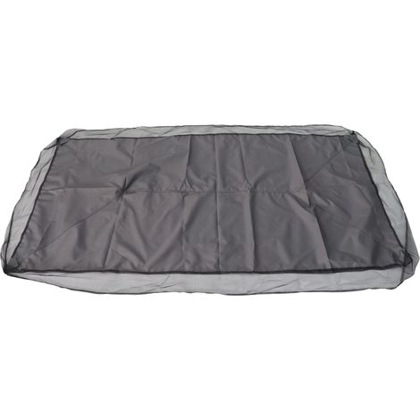 Toile de rechange grise pour tente extérieure 3x4m, imperméable et résistante aux UV50+ (1/5)
