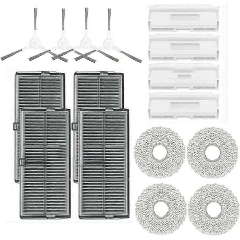 16 accessoires pour balayeuse H40 : brosse latérale, filtre et sacs à poussière (1/5)
